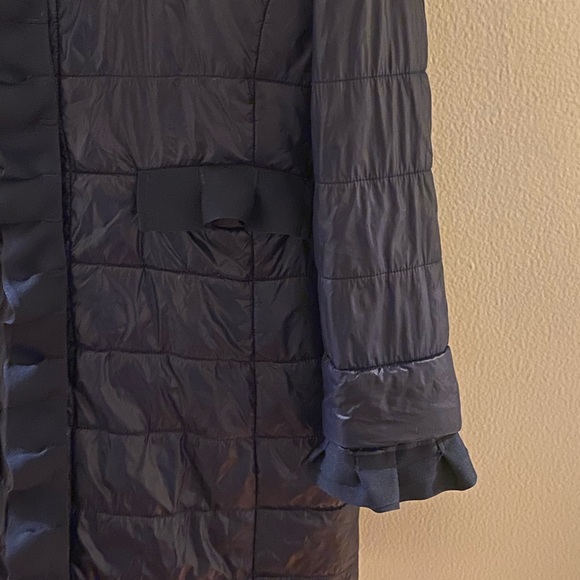 Sara Campbell Navy Puffer Jacket size M - Picture 4 of 5